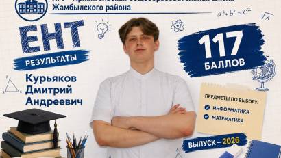 Высокие результаты ЕНТ стали одним из значимых достижений наших выпускников!